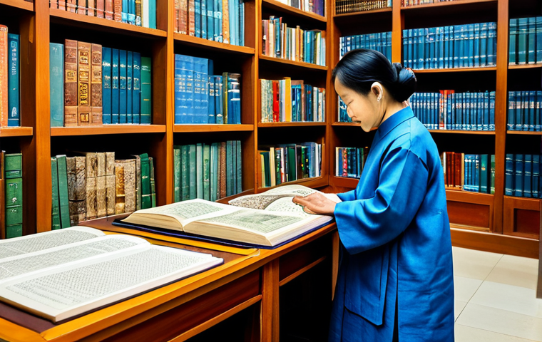 스토리텔러 관련 자격증 비교 - **A businesswoman in a stylish Ao Dai, giving a presentation in a modern office in Ho Chi Minh City....