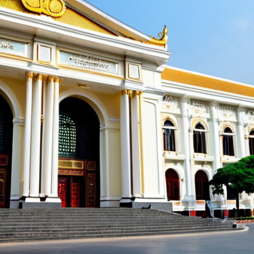 Home 14 스토리텔러 실기 시험의 평가 항목 - Businesswoman in Ho Chi Minh City**
"A professional businesswoman in a modest áo dài, standing conf...