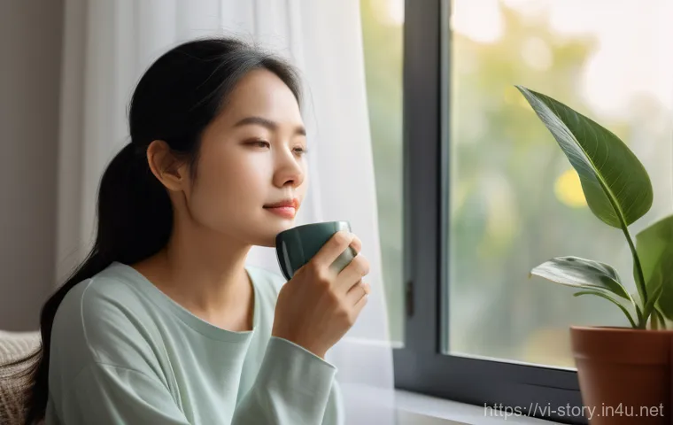 스토리텔러를 위한 멘탈 관리 - Prompt 1: Morning Serenity and Quiet Reflection** 스토리텔러를 위한 멘탈 관리 - Prompt 1: Morning Serenity and Quiet Reflection**