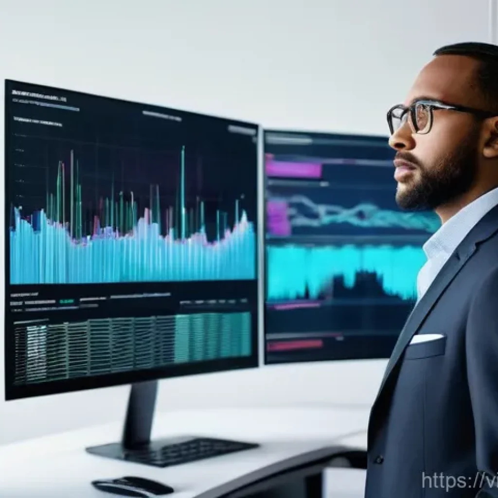 스토리텔러와 데이터 시각화의 연결점 - **Transforming Data into Compelling Stories:** A diverse professional, dressed in smart business att...