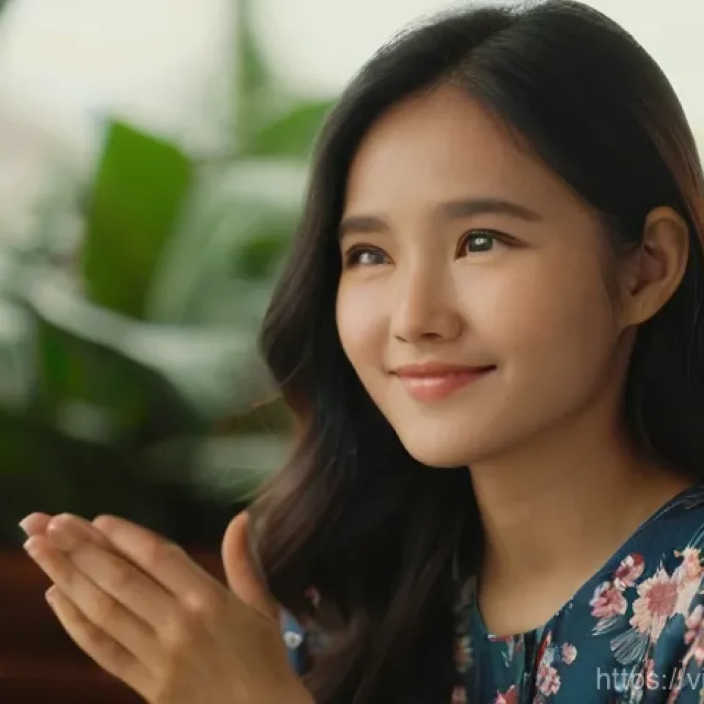 스토리텔러 직무에서의 스토리 제작 능력 향상 방법과 사례 분석과 연구 - **Prompt:** A young Vietnamese woman with long, dark hair gently tucked behind her ears, is seated c...