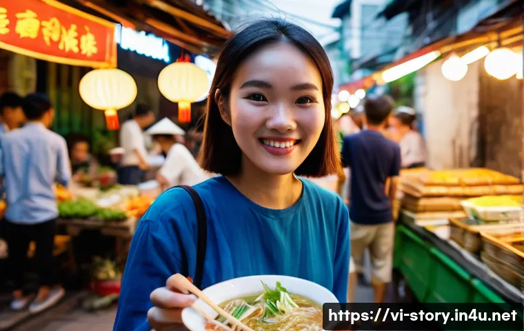스토리텔러 관련 산업 트렌드 및 전망 - **Prompt:** A vibrant, eye-level shot of a young Vietnamese woman, aged 22-26, with a bright, genuin...