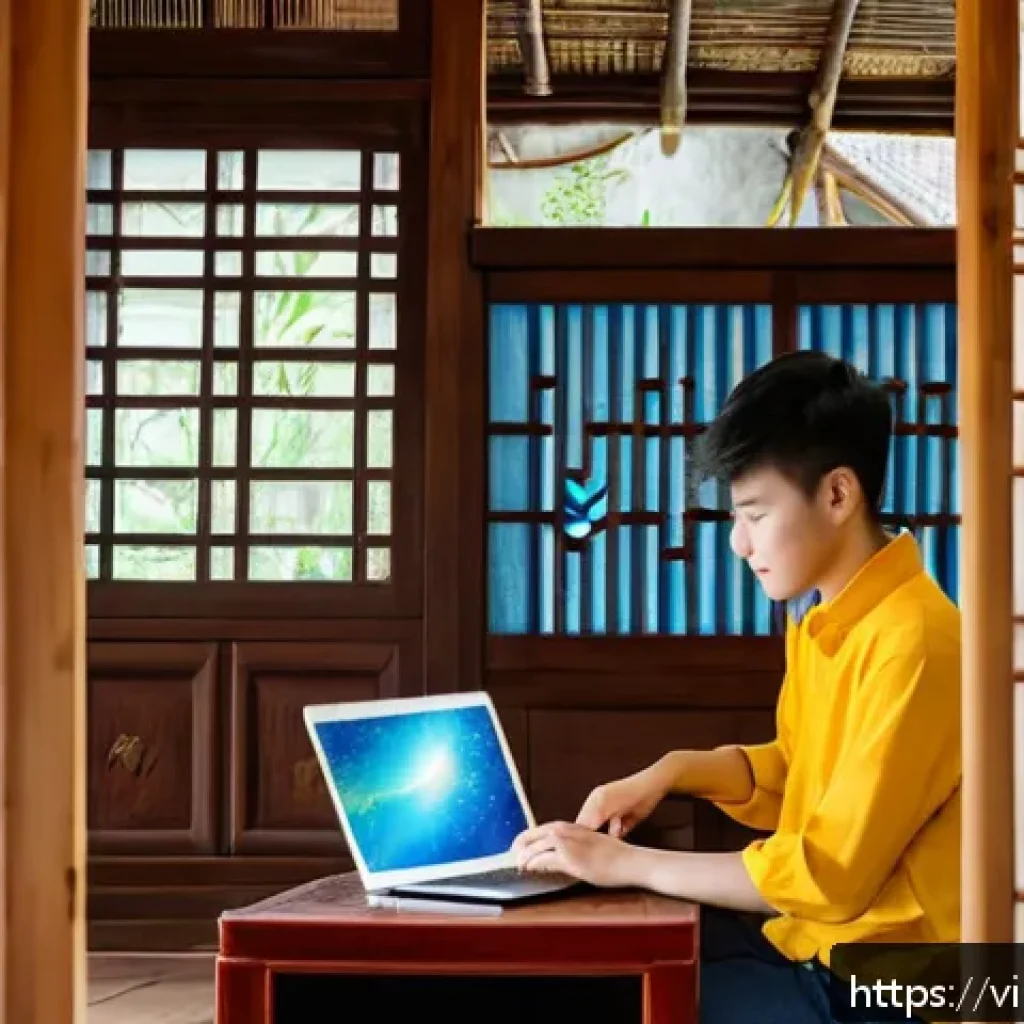 스토리텔러 실기 시험 합격을 위한 준비 팁 - A young Vietnamese student practicing storytelling in a cozy, traditional Vietnamese home setting, w...